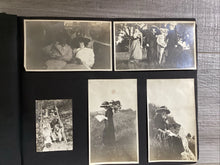 Load image into Gallery viewer, Antique WWI Era Snapshot Album Car Women Navy Airplane Football Sports
