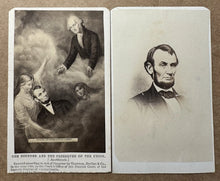 Load image into Gallery viewer, ABRAHAM LINCOLN LOT APOTHEOSIS, MCALLISTER BROS PHILADELPHIA - CDV
