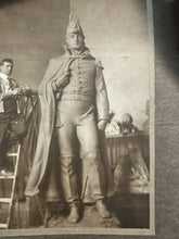 Load image into Gallery viewer, RARE 1914 Photo Baltimore Sculptor Edward Berge with his Fort McHenry Sculpture
