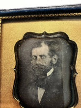 Load image into Gallery viewer, 1/6 Daguerreotype Bearded Man M.B. BRADY Case Lincoln Fam Resemblance!
