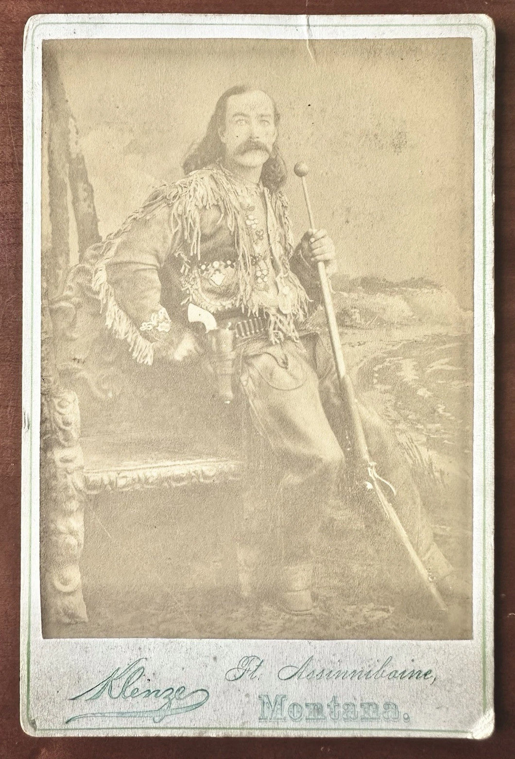 Fort Assinniboine Montana Territory Indian Fighter Army Scout or Texas Ranger?