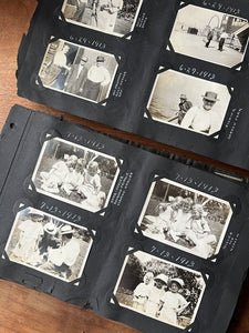 Two Antique Photo Albums - OVER 500 Snapshot Photos!!