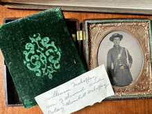 Load image into Gallery viewer, ID'd 3X ARMED SOLDIER 100 ILLINOIS INFANTRY DIED DURING WAR UNUSUAL BURIAL
