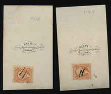 Load image into Gallery viewer, Civil War Soldier &amp; Wife New York Photographer &amp; Revenue Tax Stamps
