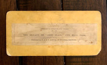 Load image into Gallery viewer, Rare 1860s Stereoview Wall with Great Broadsides including Tom Thumb &amp; Wife
