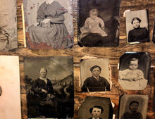 Load image into Gallery viewer, Lot of Antique Tintypes, All Shown
