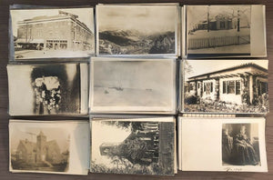 Big Lot of 167 Antique Postcards / RPPC Photos