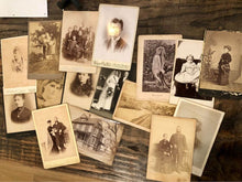 Load image into Gallery viewer, Antique Photo Lot, Cabinet Cards, Houses, Etc
