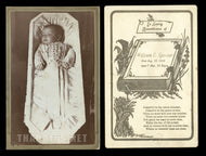 Post Mortem Photo / Memorial Card Set