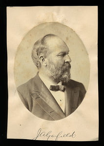 Rare President Garfield Campaign Portrait Chicago Convention 1880 Albumen Photo