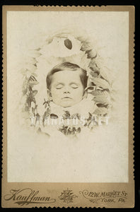 Post Mortem Cabinet Card, c.1890