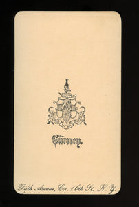 Original CDV Photo of Charles Dickens by Gurney New York