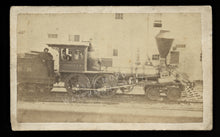 Load image into Gallery viewer, Rare 1860s Train / RR CDV Photo Pennsylvania Railroad
