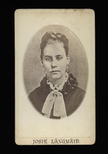 Load image into Gallery viewer, Young Murder Victim Josie Langmaid - 1875 CDV Photo
