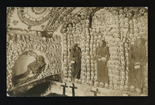 Load image into Gallery viewer, Creepy Catacombs Vintage RPPC / Mummies, Skulls - Rome 1920s
