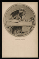 Burying the Dead / Antique Postcard, Unmailed