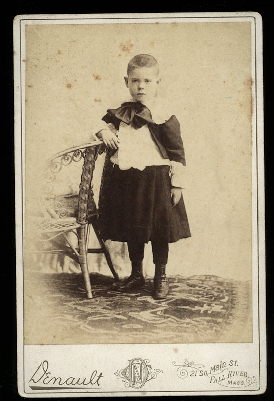 Creepy Kid Boy Too Old for Dress! Lizzie Borden Hometown Fall River Ma –  The Thanatos Archive Store