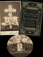 Lot of 2 Mourning / Memorial / Funeral Cards / Victorian, Antique, Wisconsin
