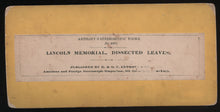 Load image into Gallery viewer, Abraham Lincoln Mourning / Memorial Stereoview, 1860s
