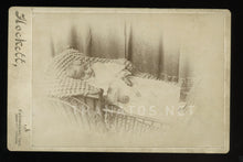 Load image into Gallery viewer, Post Mortem Cabinet Card Photo Identified Girl, Indiana 1895
