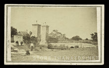 Load image into Gallery viewer, Rare 1860s CDV City Gates of St. Augustine by Florida Photographer Geo. Pierron
