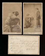 Load image into Gallery viewer, 1860s Georgia Photographer Motes w Camera &amp; Family Civil War Confederate Soldier
