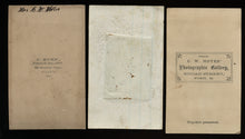 Load image into Gallery viewer, 1860s Photo Lot CDVs &amp; Tinted Tintype Athens &amp; Atlanta Georgia Photographers
