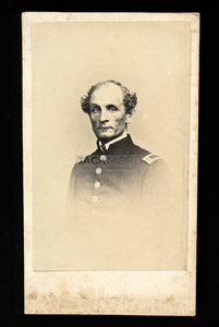 Civil War Soldier Officer San Francisco Photographer Geo Johnson 1860s CDV Photo