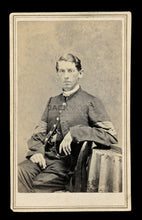 Load image into Gallery viewer, Civil War Soldier by New York Photographer Bogardus 1860s CDV Photo
