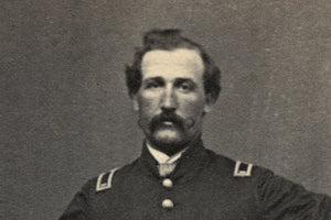 Civil War Soldier Curled Mustache! Pendleton NY 1860 CDV Photographer