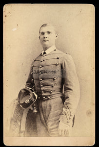 Signed ID'd Photo West Point Military Academy Cadet Samuel Rodman Class of 1882