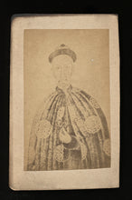 Load image into Gallery viewer, RARE 1860S CDV ALBUMEN PHOTO EMPEROR OF CHINA / CHINESE PHOTOGRAPHER
