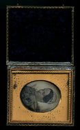 1/6 c. 1850 Post Mortem Daguerreotype of a Woman