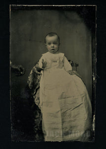tintype baby + creepy reaching hand, african american nanny, hidden mother int