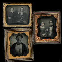 Load image into Gallery viewer, 6th Plate Photo Lot Daguerreotypes &amp; Ambrotype 1850s
