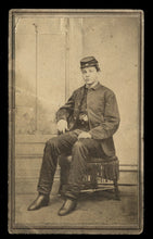 Load image into Gallery viewer, Young Civil War Soldier 1860s CDV
