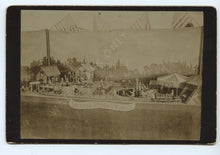 Load image into Gallery viewer, Rare 1890s Antique Photo Amazing Mechanical Marvel Toys Train Automatons Boxers

