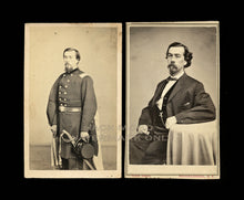 Load image into Gallery viewer, Signed 1860s CDV Civil War Soldier Colonel James Smith 128th NY Volunteers
