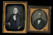 Load image into Gallery viewer, Two Daguerreotypes of Men 1/4 Plate, Spectacles

