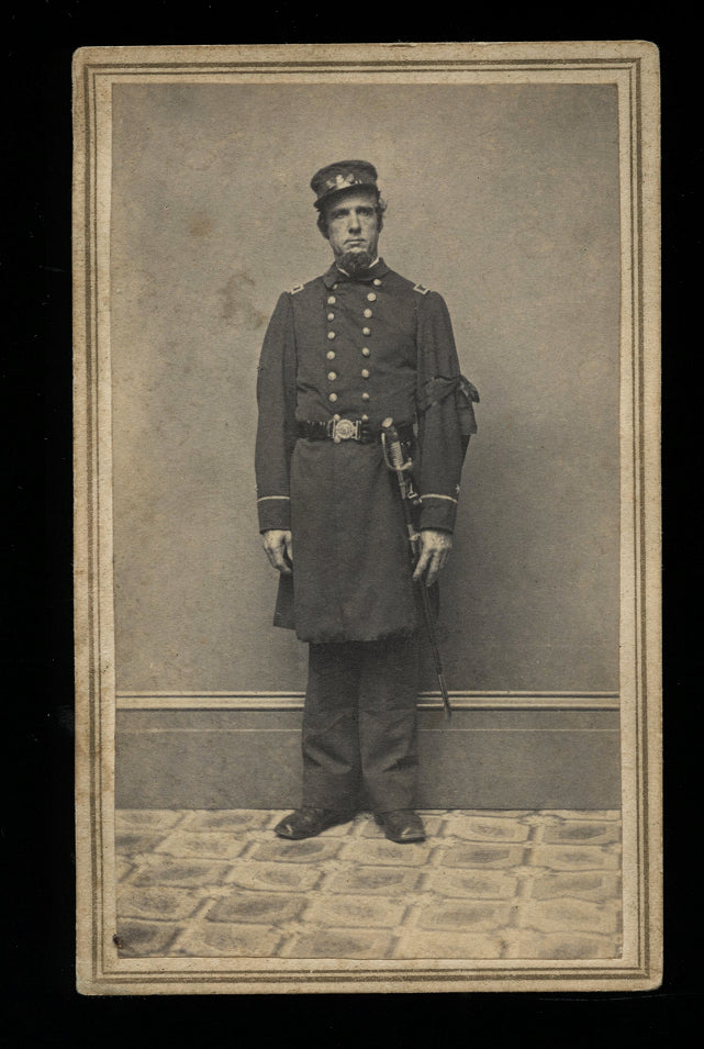 Civil War Navy / Naval Officer or Master 1860s CDV Photo New York