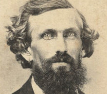 Load image into Gallery viewer, 1860s CDV Man Wearing Hoop Earrings Civil War Tax Stamp
