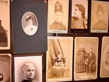 Load image into Gallery viewer, Lot of Antique Photos, CDVs &amp; Tintypes
