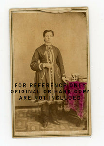 1860s CDV Very Rare Antique Photo Quaker Physician Woman Doctor not