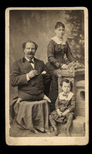 Load image into Gallery viewer, Unusual CDV of Man with No Legs &amp; His Family - Victorian Sideshow Photo
