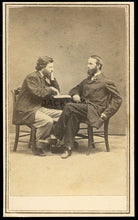 Load image into Gallery viewer, Very Rare CDV FRANCIS BICKNELL CARPENTER &amp; THEODORE MUNGER - YALE, ABE LINCOLN
