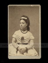 Load image into Gallery viewer, Rare Antique Photo of Hawaiian Royalty / Queen Emma of Hawaii 1800s, Williams
