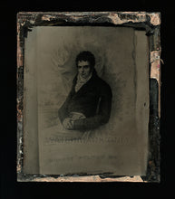 Load image into Gallery viewer, Rare Ambrotype Engraving Steamboat Inventor Robert Fulton Photographed in Book!
