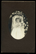 Post Mortem Photo ID'd Baby OUR DARLING in Coffin Died of Pneumonia in Ohio 1910