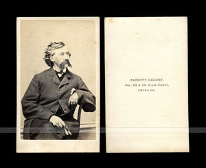 Unpublished? CDV by Fassett Chicago - Civil War Colonel James A Mulligan 23rd Illinois