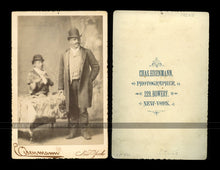 Load image into Gallery viewer, Sideshow / Circus Freak Cabinet Card Photo &quot;Turtle Boy&quot; - Very Rare - Eisenmann
